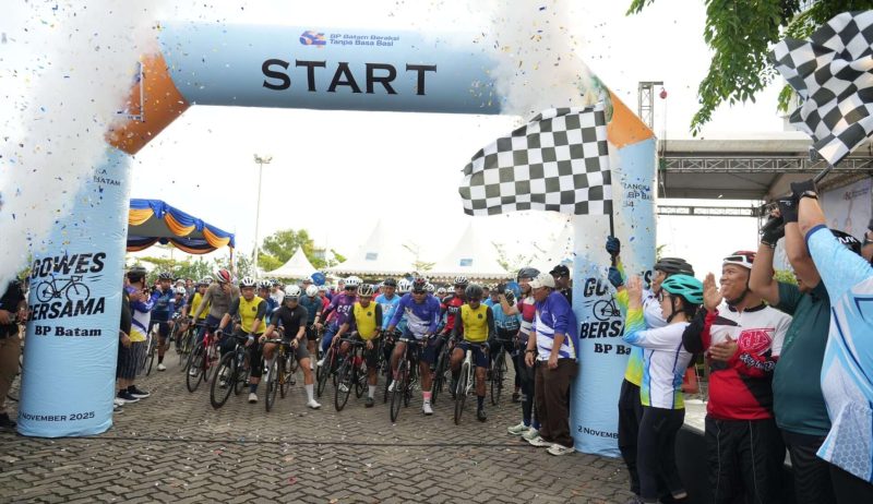 Dua Rute, Satu Semangat - Gowes Seru Bersama BP Batam