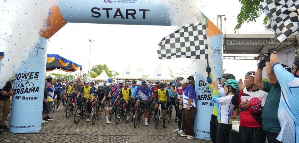 Dua Rute, Satu Semangat - Gowes Seru Bersama BP Batam