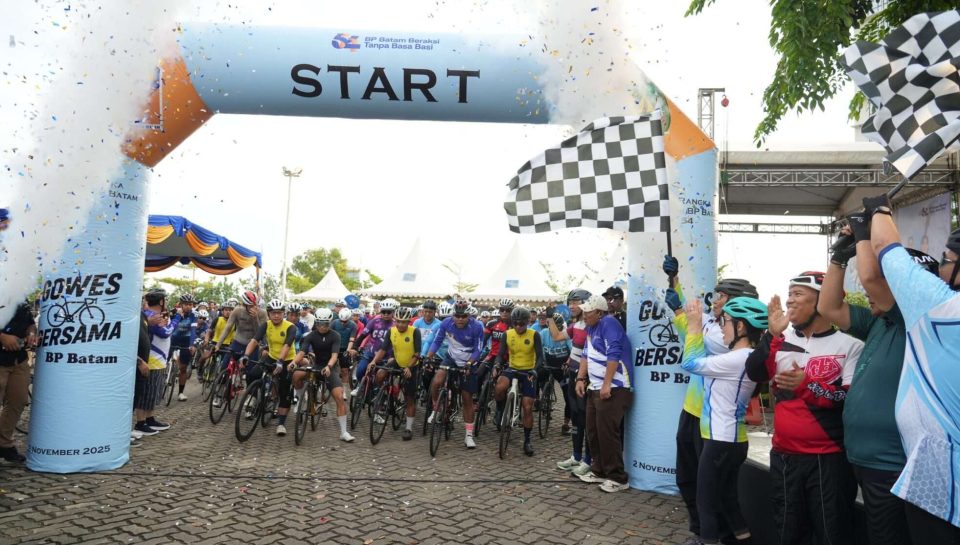 Dua Rute, Satu Semangat - Gowes Seru Bersama BP Batam