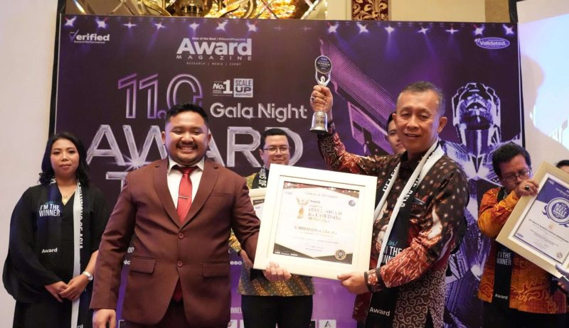 Kepala BP Batam Raih Penghargaan Inspiring Professional dan Leadership Award