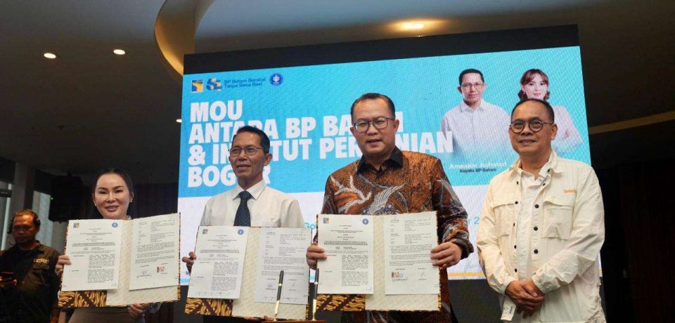 Kolaborasi BP Batam dan IPB - Perkuat Tata Kelola Layanan Perizinan